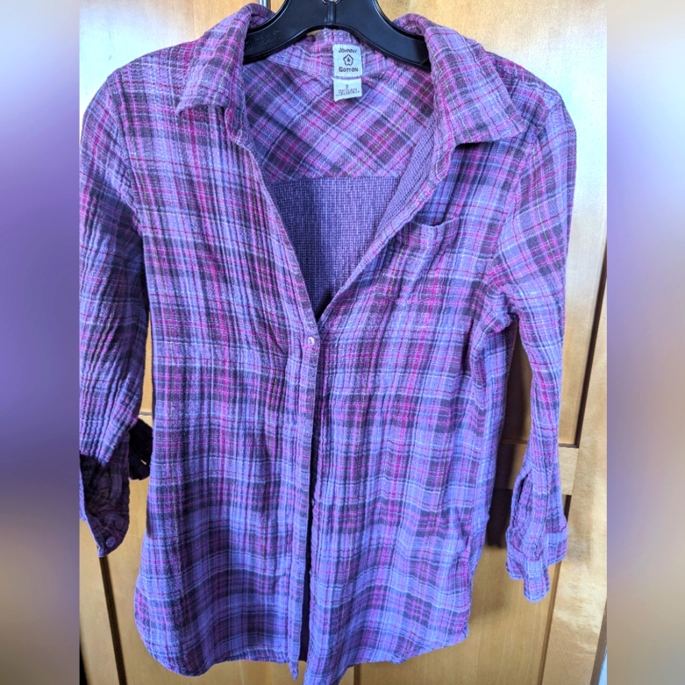 Flannel by Johnny Cotton Anthropologie